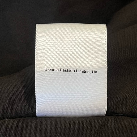 Folk Wadded Pebble Jacket Japanese Nylon Snap Zip Front Black Men’s XS - Picture 16 of 16